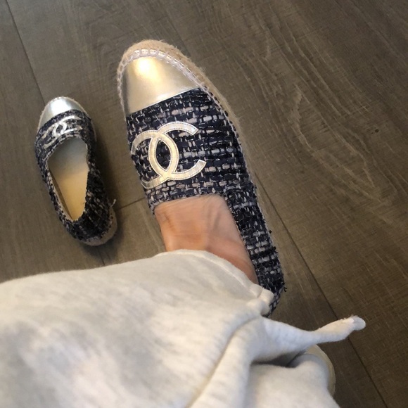 Chanel blue & silver espadrilles 💙 - Picture 10 of 10